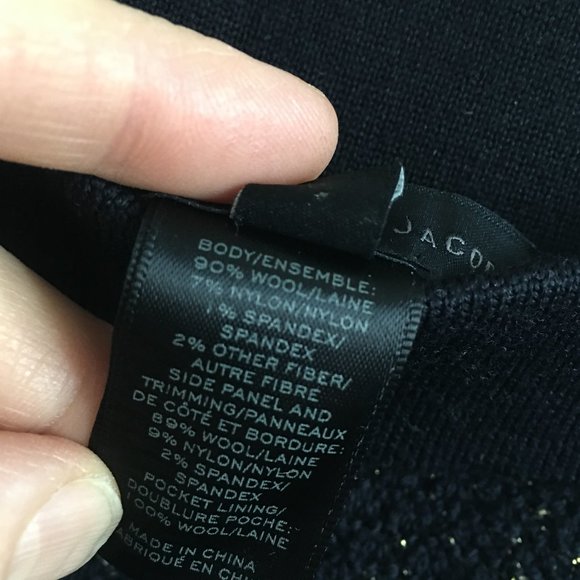 New without tags, 90% wool Marc Jacobs gold spec leggings - Picture 5 of 10